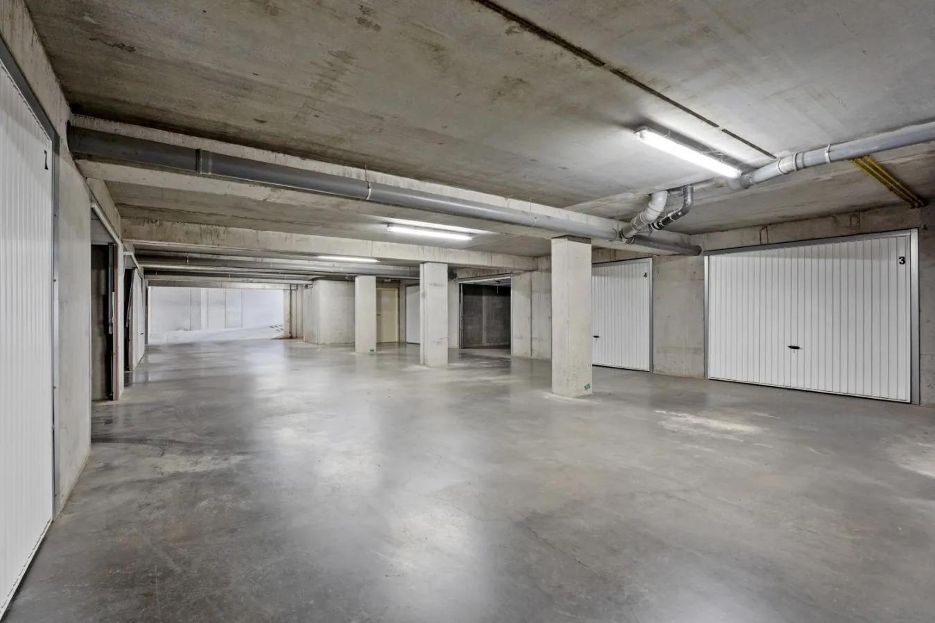 Passendale – Ondergrondse garage in Residentie Zuidkant